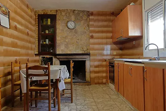 Cocina, casa aislada de pueblo en venta en Santa Coloma de Farners, Girona